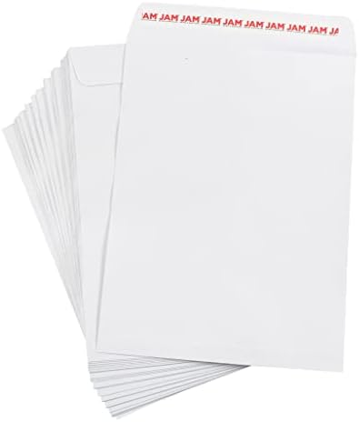 JAM PAPER 9 x 12 Open End Catalog Commercial Envelopes with Peel and Seal Closure - White - Bulk 250/Box - Image 5