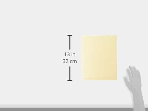 Smead End Tab Fastener File Folder with Full Pocket, 2 Fasteners, Reinforced Straight-Cut Extended Tab, Letter Size, Manila, 50 per Box (34101) | Premium manila stock, 2-prong fasteners, straight-cut extended tab, 3/4-inch expansion, SFI certified, she... - Image 4