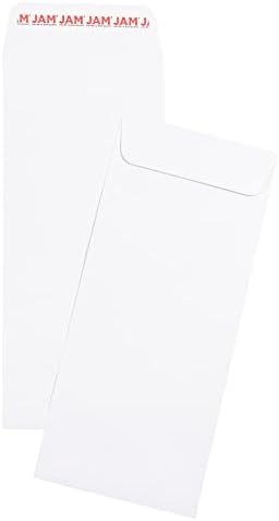 JAM PAPER #14 Policy Open End Catalog Commercial Envelopes with Peel and Seal Closure - 5 x 11 1/2 - White - 100/Pack - Image 5