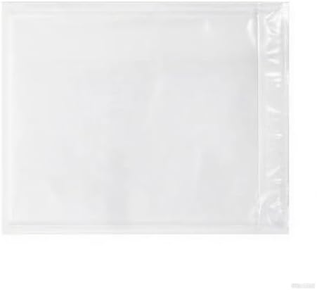 1000 PCS 7"x 10" Clear Packing List Envelopes Packing Slip Pouches Self-Adhesive Plastic Shipping/Mailing Pouch Enclosed Bags for Packing Slips Invoice Label by Unknown