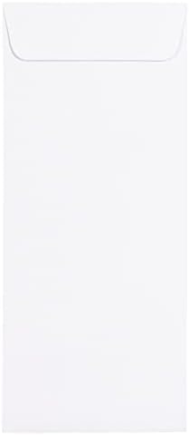 JAM PAPER #14 Policy Open End Catalog Commercial Envelopes with Peel and Seal Closure - 5 x 11 1/2 - White - 25/Pack - Image 4