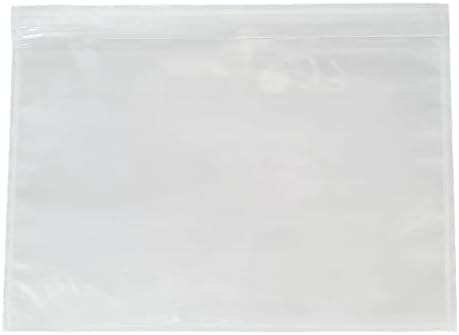 Sleeves 100 Briefcase herein A5 (A4 Sheet Folded in Two) Printed Transparent Adhesive C5 225 x 165 mm - Image 2