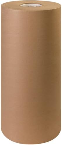 Delta Paper Shipping Paper Roll 20"L, 1-Pack | Large Kraft Paper Roll for Packing, Moving and Storage by BOXUSA