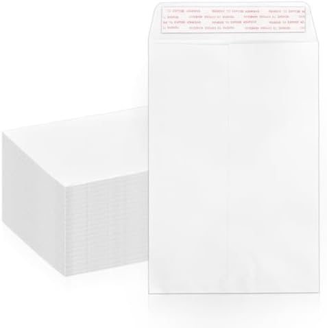 Goefun Catalog Envelopes, White, 6x9, 100 PCS by Goefun