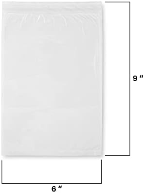 MT Products 6" x 9" Clear Packing List Envelopes - 50 Pack - Self-Adhesive Shipping Pouches with Press-Lock Seal - Reclosable Document Sleeves for Invoices & MSDS - Image 3