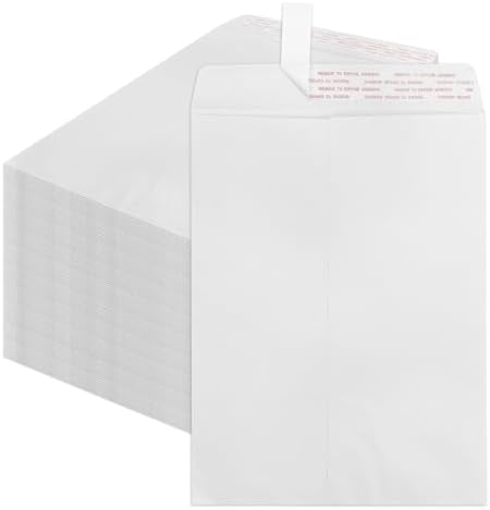 Goefun White Manilla Envelopes 9x12, 250 Pack by Goefun
