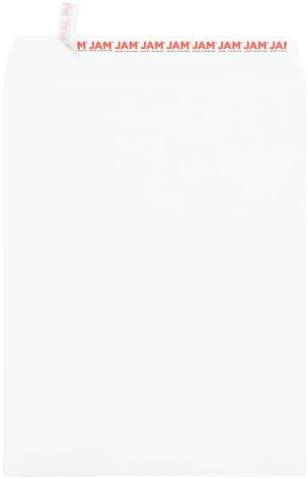 JAM PAPER 10 x 13 Open End Catalog Envelopes with Peel & Seal Closure - White - 25/Pack by JAMPaper