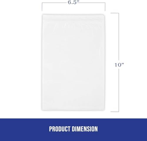MT Products Blank Envelope Shipping Label Sleeves - 6.5" x 10" Packing Slip Pouches for Shipment/Return - Case of 1000 - Image 2