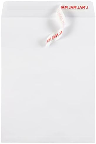 JAM PAPER 9 x 12 Open End Catalog Commercial Envelopes with Peel and Seal Closure - White - Bulk 500/Box - Image 2