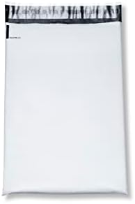 POLYSELLS 100 pcs 7.5"x10.5" White Poly Mailers Shipping Envelopes, Strong Adhesive Sealing, Waterproof, and Tear-resistant Postal Mailing Bags for Clothing and Accessories - Image 2
