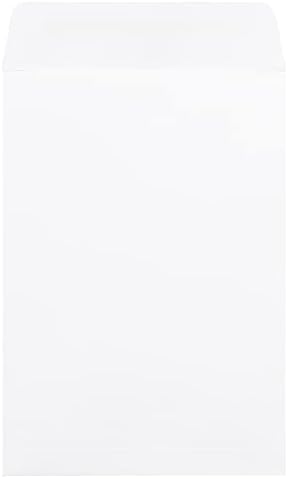 JAM PAPER 7 x 10 Open End Catalog Commercial Envelopes with Peel and Seal Closure - White - 25/Pack - Image 3