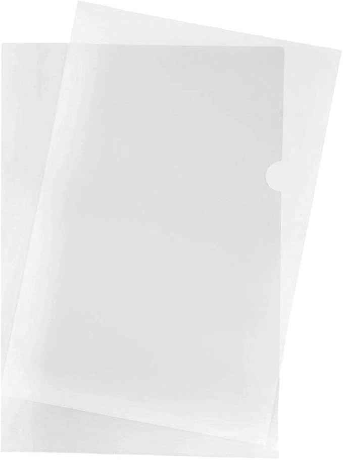 JAM PAPER Plastic Sleeves - Legal Size - 9 x 14 1/2 - Clear Project Pockets - 12 Page Protectors/Pack by JAMPaper