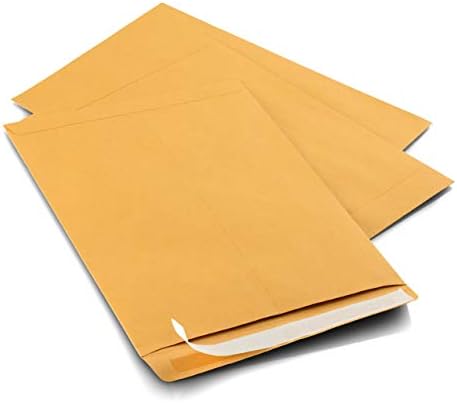 Aimoh Manilla Envelopes 6x9, Brown Kraft Catalog Self Seal Envelopes, 100ct - Image 4