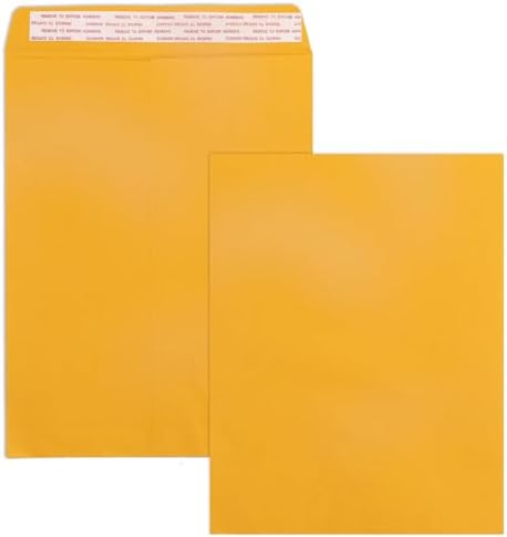 Goefun 10x13 Manilla Envelopes, 100 Pack by Goefun