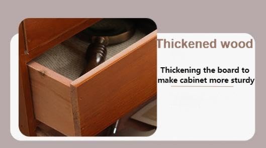 Xiaoyez Desk drawer organizer ，wooden desk organizer，desktop organizer with drawers，countertop drawers，4 drawer storage organizer，office organization，office organization and storage - Image 8