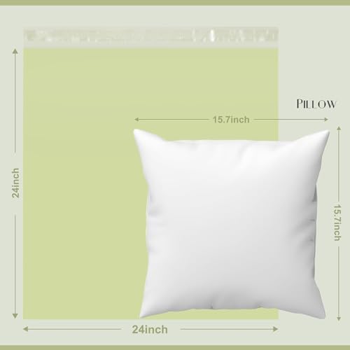 Metronic 300PC Poly Mailers 24x24 Large Shipping Bags for Clothing, Strong Adhensive Mailers Bags for Small Business, Shipping Envelopes, Tear-resistant Mailing Bags in Avocado Green - Image 4