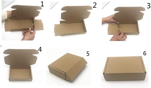 Black Shipping Boxes 15x11x3.1 Inch Cardboard Storage Mailer Box 15 Pack - Image 5