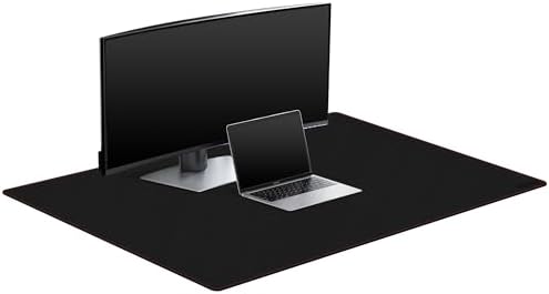 ZORESYN PU Leather Desk Pad 47.24"x31.50" Black - Image 7
