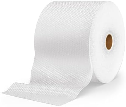 Duck Brand Small Bubble Cushioning Wrap for Fragile Moving & Shipping, 350 ft Packing Wrap for Extra Protection in Boxes & Mailers, Clear Roll, Moving Supplies, Perforated Every 12 in - Image 2