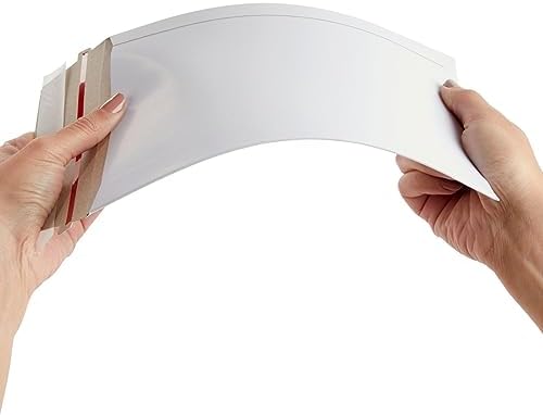 Stockroom Plus Mailing Envelopes - 6 x 8 in, White, 100-Count, Flat - Heavy Duty Cardboard Envelopes & Mailers for Photos, Documents & Trading Cards - Stay Flat Mailers - Image 5