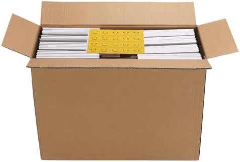 HORLIMER 6x4x1 Shipping Boxes Set of 30, White Corrugated Cardboard Mailer Box for Packing Small Business - Image 7
