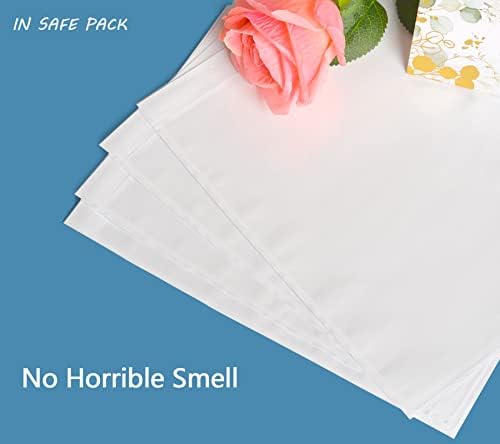 100 PCS 9.5"x 12" Clear Self-Adhesive Packing List Envelopes - Fit 8.5x11 inch Letter - Shipping/Mailing Pouch Enclosed Bags for Packing Slips Invoice Label - Image 5