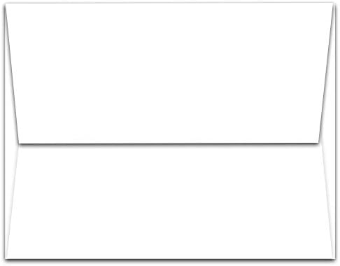 Note Card Cafe A6 6.5 x 4.75 in Blank White Envelopes | 250 Pack | Sealable, Square Flap | Perfect for Invitations, Greeting Cards, Baby Showers, Weddings, Mailing, Crafts | Printable, Multipurpose by NoteCardCafe