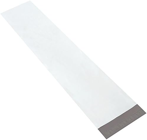 Tape Logic TLLPM945 Long Poly Mailers, 9 1/2" x 45", White (Pack of 50) - Image 2