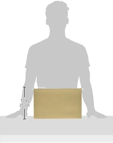 Pendaflex EarthWise 100% Recycled Hanging File Folders, 1/5 Cut, Legal Size, Natural, 25 per Box (76542) - Image 2