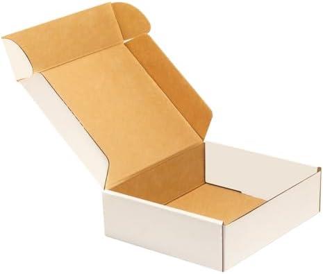 50 pack Small Shipping Box,7x6x2''Corrugated Mailer,YUNSY-BOX Cardboard Box by YUNSY-BOX