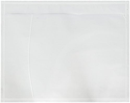 Sales4Less Packing List Envelopes 7.5" X 5.5" Pouches Clear Enclosed Adhesive Bags Pack of 50 by SALES4LESS