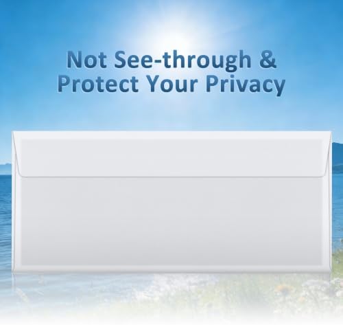 1000 Pack #10 Security Envelopes Self Seal 4-1/8 x 9-1/2 Inch - Image 5