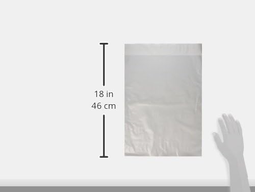 iMBAPrice 50 - 12 x 15.5 Premium Matte Finish Self-Sealing Non-Padded White Poly Mailers/Mailing Envelopes/Bags (iMBA-5PM-50) - Image 2