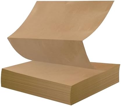 Elementree Brown Packing Paper Sheets for Moving & Shipping - 250 Count (229 Feet) - 14.5" x 11" Sheet Size - Sustainable Void Fill Packaging Made in the USA - Kraft Paper Thickness (00923) by Elementree
