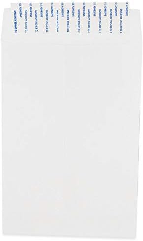 JAM PAPER 6 1/2 x 9 1/2 Open End Commercial Envelopes with Peel and Seal Closure - White - Bulk 250/Box - Image 2