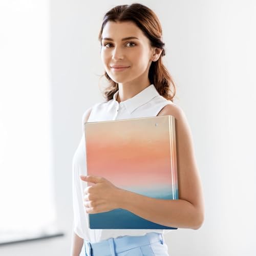 3 Ring Binder 1.5 Inch Clipboards Binders with Interior Pockets Round Ring Binder for Office Supplies and School - Image 6