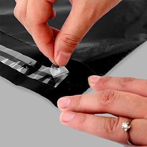 iMBAPrice Black Poly Mailers 10x13 Inch 200 Pack (#4), Self-Seal Waterproof Plastic Mailing Envelopes, Tear-Resistant Shipping Bags for Clothing & Small Business Packaging - Image 6