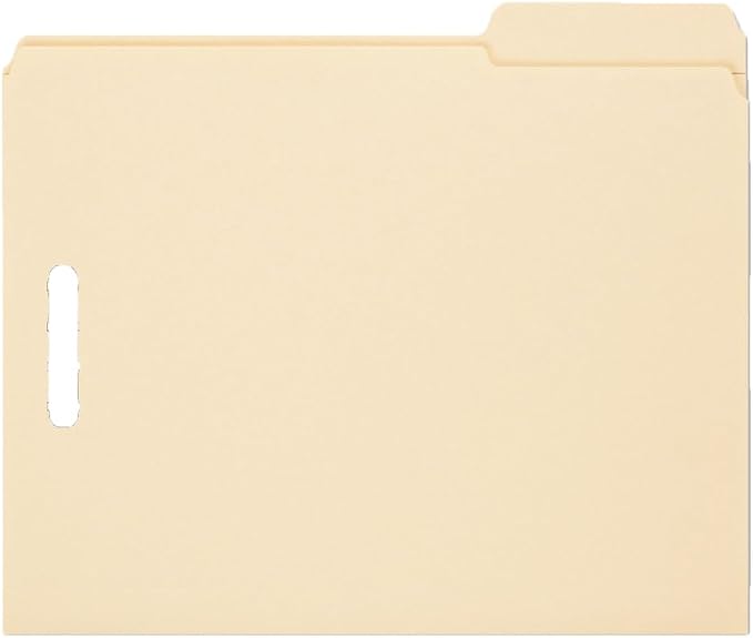 Smead Fastener File Folder, 2-Pack, Reinforced 1/3-Cut Tab Right Position, Letter Size, Manila, 50 per Box (14538) - Image 3