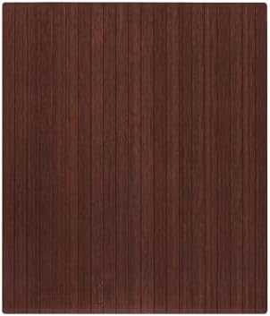 Anji Mountain 48" x 42" Bamboo Office Chair Mat for Carpet & Hardwood Floor - Image 2