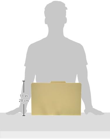 Business Source 6-Part Manila Classification Folders - Image 3