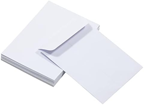 JAM PAPER 5 1/2 x 7 1/2 Open End Catalog Commercial Envelopes with Peel and Seal Closure - White - Bulk 500/Box - Image 4