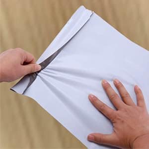 iMBAPrice White Poly Mailers 12x15.5 Inch 200 Pack (#5), Self-Seal Waterproof Shipping Envelopes, Tear-Resistant Plastic Mailing Bags for Clothing & Small Business Packaging - Image 6