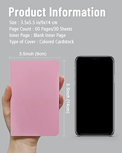 Gwybkq Small Blank Notepads Bulk 120Pcs Unlined Journals - Image 2