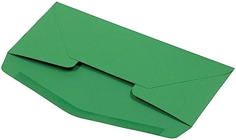 JAM PAPER #10 Business Colored Envelopes - 4 1/8 x 9 1/2 - Green Recycled - 100/Pack - Image 3