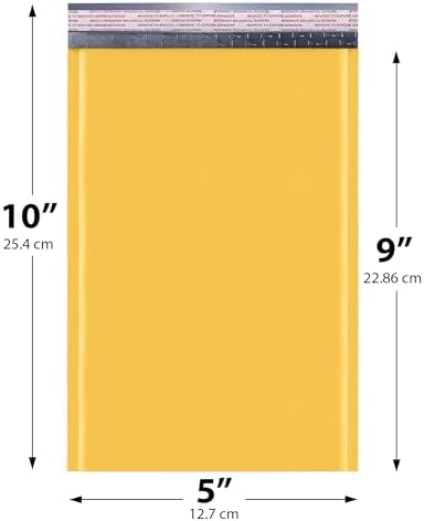 Kraft Bubble Mailers 5x10, Self Seal Padded Envelopes #00, 500 Pack Bulk - Image 2