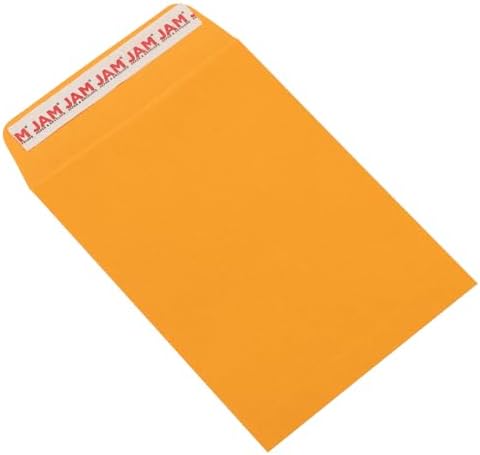 JAM PAPER 5 1/2 x 7 1/2 Open End Catalog Envelopes with Peel and Seal Closure - Brown Kraft Manila - Bulk 500/Carton - Image 6