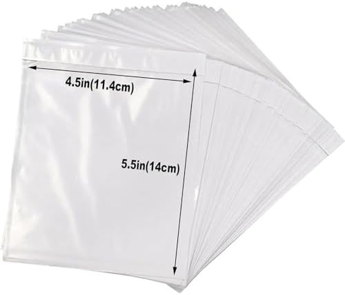 4.5x5.5 Packing List Mailing Envelopes Shipping Envelopes Packing List Clear Adhesive Shipping Label Sleeves Shipping Supplies for Small Businesses(500 Pcs) - Image 2