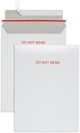 Blue Summit Supplies 100 9" x 12" Rigid Mailers, Self Seal, Do Not Bend by BlueSummitSupplies