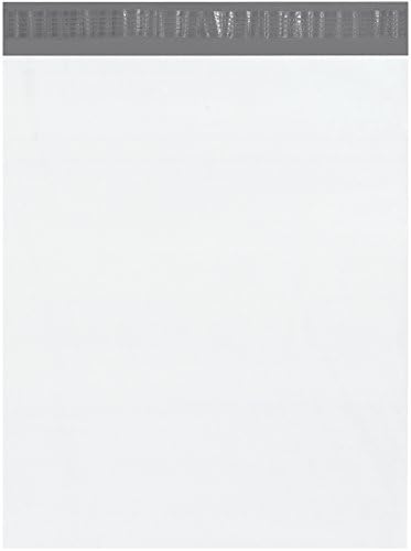Tape Logic TLB879 Poly Mailers, 14" x 17", White (Pack of 500) - Image 2