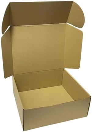 Rong Yang Tong 13x11x5 Inch Set of 18 Pack Brown Corrugated Shipping Boxes - Cardboard Boxes for Mailing, Packing and Literature Mailer Boxes, Small Business Mailing Boxes Bulk - Image 3